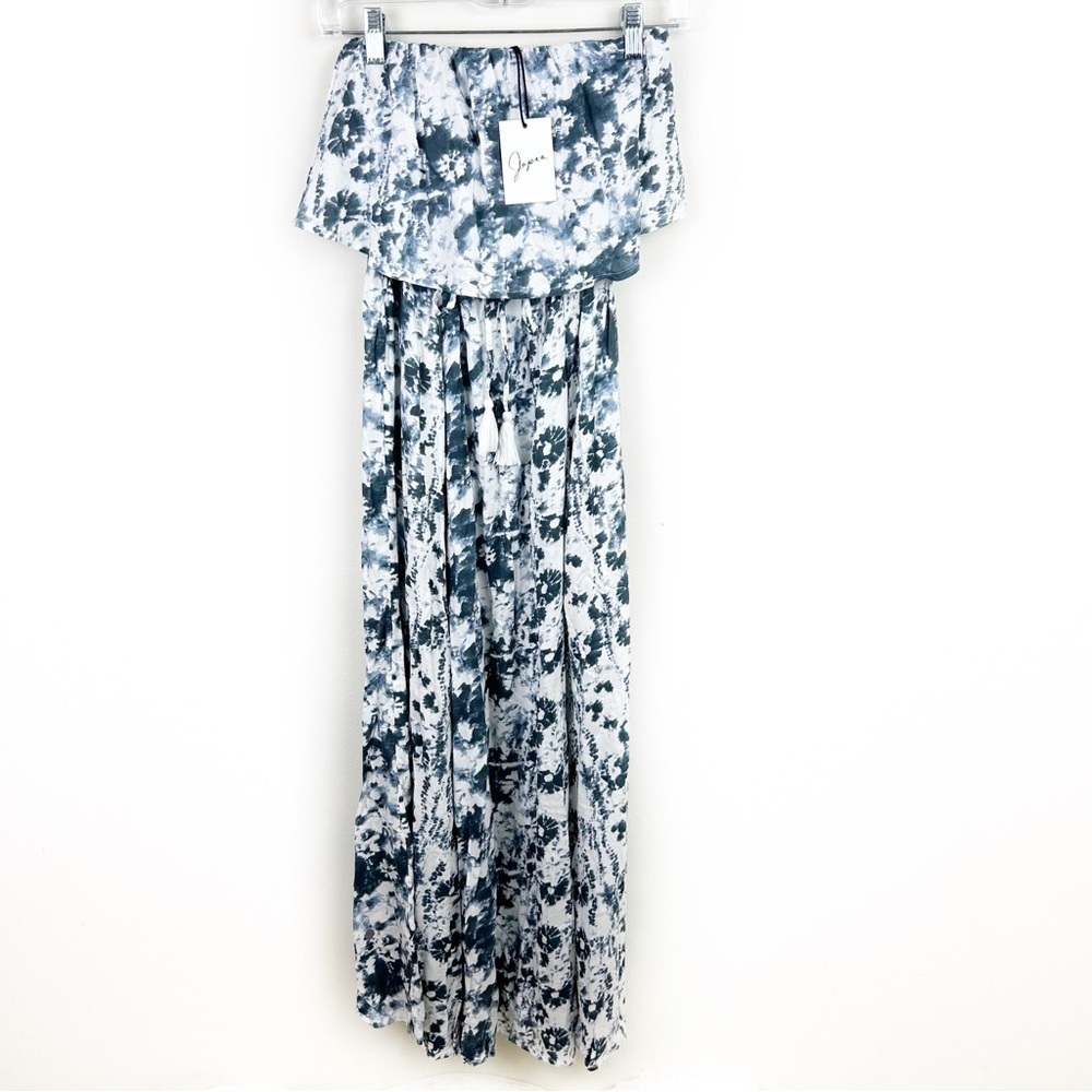 NWT Japna Tie-Dye off the shoulder tube top boho maxi dress size: S